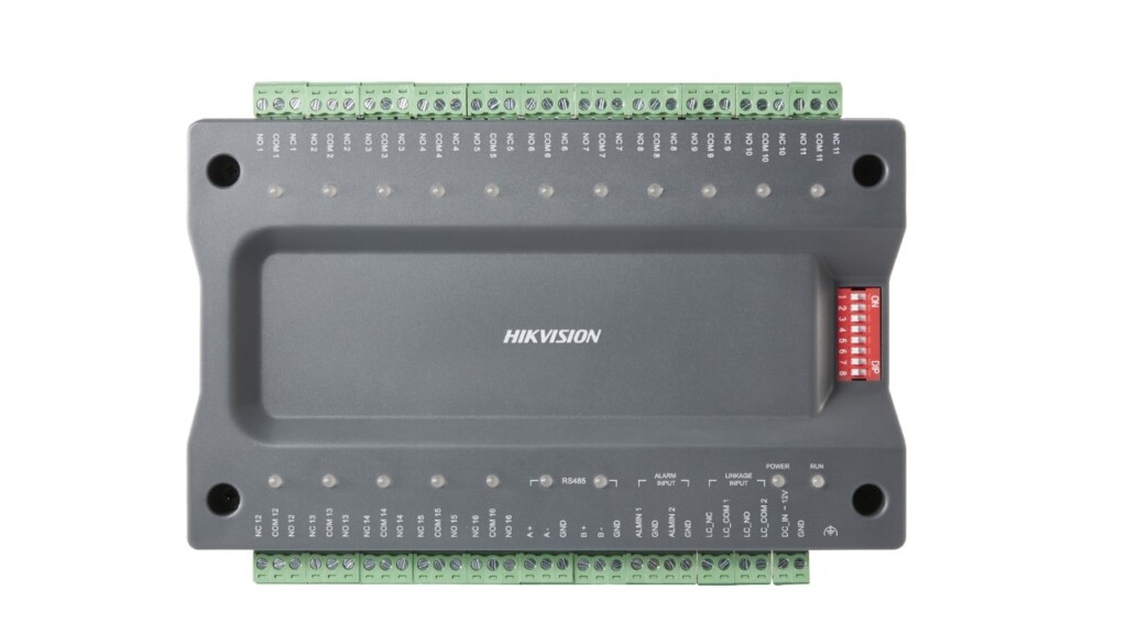 Extensie controler lift Hikvision DS-K2M0016A, 2 x interfata RS-485-01 Extensie controler lift Hikvision DS-K2M0016A, 2 x interfata RS-485 - imagine 1