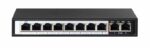 Extralink CERES PoE Switch 8x 100Mb/s PoE/PoE+ 2x RJ45 - EX.3906