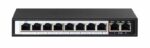 Extralink CERES PoE Switch 8x 100Mb/s PoE/PoE+ 2x RJ45 - EX.3906
