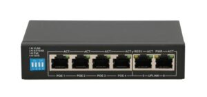 Extralink EUROS V2 PoE Switch 4x 100Mb/s PoE/PoE+ 2x - EX.14831