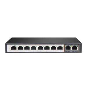 Extralink PERSES PoE Switch 8x Gigabit PoE/PoE+ 2x RJ45 - EX.14312