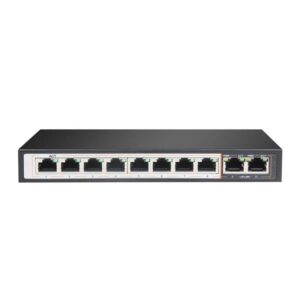 Extralink PERSES PoE Switch 8x Gigabit PoE/PoE+ 2x RJ45 - EX.14312
