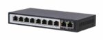Extralink PERSES PoE Switch 8x Gigabit PoE/PoE+ 2x RJ45 - EX.14312
