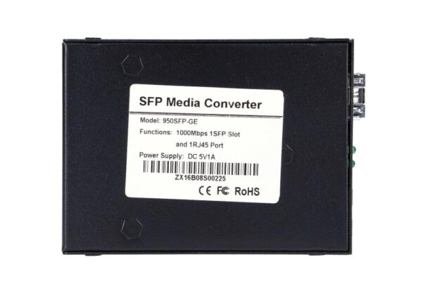 Extralink Sedir Media converter 1x SFP 1x RJ45 1000Mb/s - EX.3296