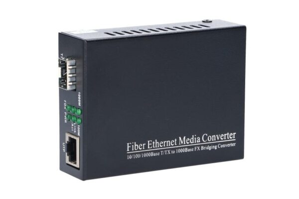 Extralink Sedir Media converter 1x SFP 1x RJ45 1000Mb/s - EX.3296