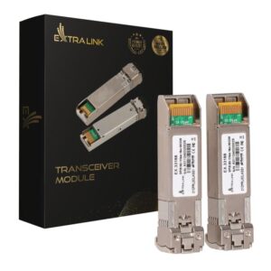 Extralink SFP28 25G 2-Pack SFP28 Module 25Gbps LC/UPC Duplex - EX.33188