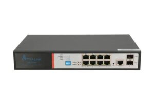 Extralink VICTOR PoE Switch 8x Gigabit PoE/PoE+ 2x SFP - EX.8222