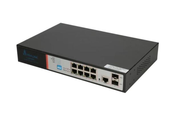 Extralink VICTOR PoE Switch 8x Gigabit PoE/PoE+ 2x SFP - EX.8222