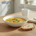 FARFURIE ADANCA OPAL ALB 20 CM, AIDA, ART OF DINING - HR-AHL-E20 - imagine 2