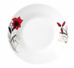 FARFURIE ADANCA PORTELAN 20 CM, RED FLOWERS, VANORA HOME - VN-NE-FL20 - imagine 3