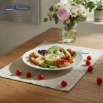 FARFURIE INTINSA OPAL ALB 25 CM, AIDA, ART OF DINING - HR-AHL-E25 - imagine 3