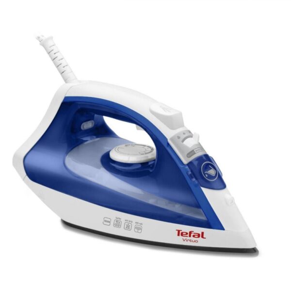 FIER DE CALCAT TEFAL FV1711E0, 1800W, 80G/MIN, nonstick, alb/albastru