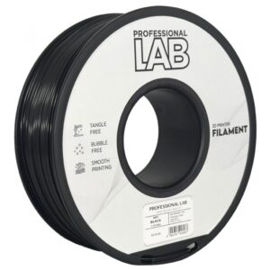 Filament 3D Proffesional Lab, Diamentru 1.75mm, Greutate: 1KG - ABS+ BLACK | PROF. LAB
