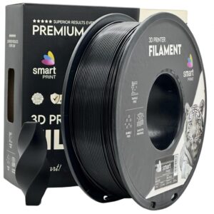 Filament 3D Smart Print, Diamentru 1.75mm, Greutate: 1KG - HS-PLA BLACK | SMART PRINT