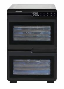 FOOD DEHYDRATOR HEINNER DUALDRY PRO HFD-KDDB1200BKSS, 1000-1200W - imagine 6