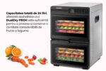 FOOD DEHYDRATOR HEINNER DUALDRY PRO HFD-KDDB1200BKSS, 1000-1200W - imagine 8