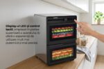 FOOD DEHYDRATOR HEINNER DUALDRY PRO HFD-KDDB1200BKSS, 1000-1200W - imagine 9