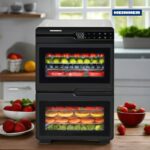 FOOD DEHYDRATOR HEINNER DUALDRY PRO HFD-KDDB1200BKSS, 1000-1200W - imagine 12