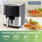 FRITEUZA AER CALD HEINNER HEALTHYERA 15 HAF-H6BKS1500