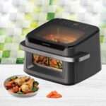 FRITEUZA DUBLA CU AER CALD HEINNER AirBake Revolution HAF-C10DB22GREY