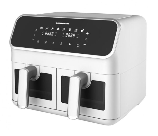 FRITEUZA DUBLA CU AER CALD HEINNER DUALFRY SUPREME HAF-H8DB17WH