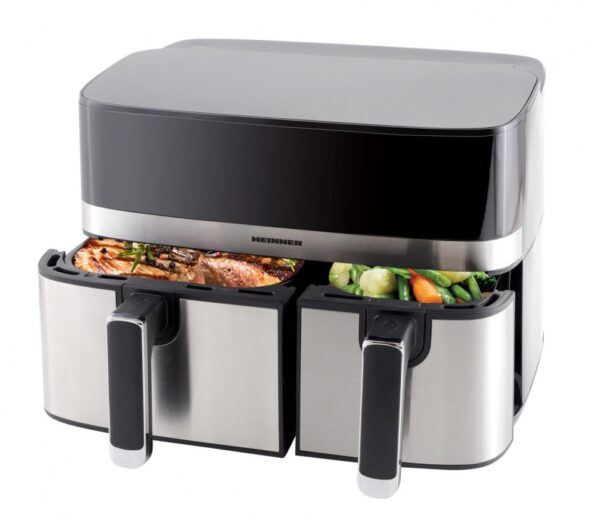 FRITEUZA DUBLA CU AER CALD HEINNER PRODUAL FUSION HAF-H9DB17BKS