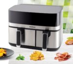 FRITEUZA DUBLA CU AER CALD HEINNER PRODUAL FUSION HAF-H9DB17BKS
