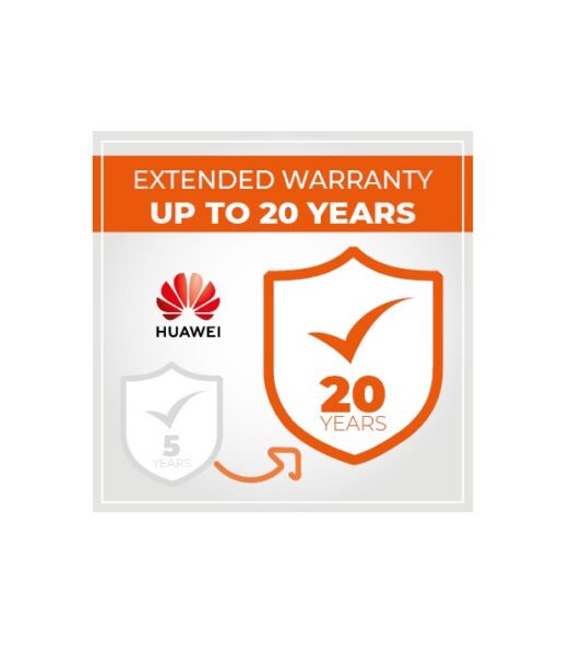 Garantie extinsa pana la 20 de ani pentru Huawei SUN2000-100KTL-M1 - WE20_100KTL-M1