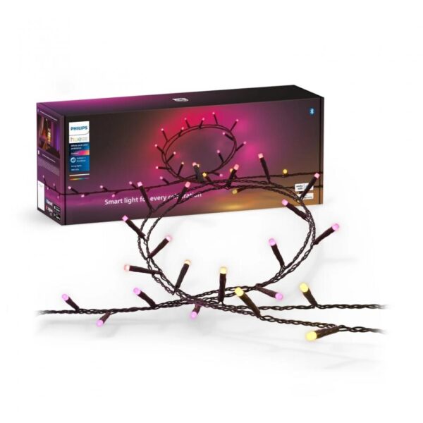 Ghirlanda inteligenta LED RGB Philips Hue Festavia, 500 LED-uri, 24V - 000008720169246867