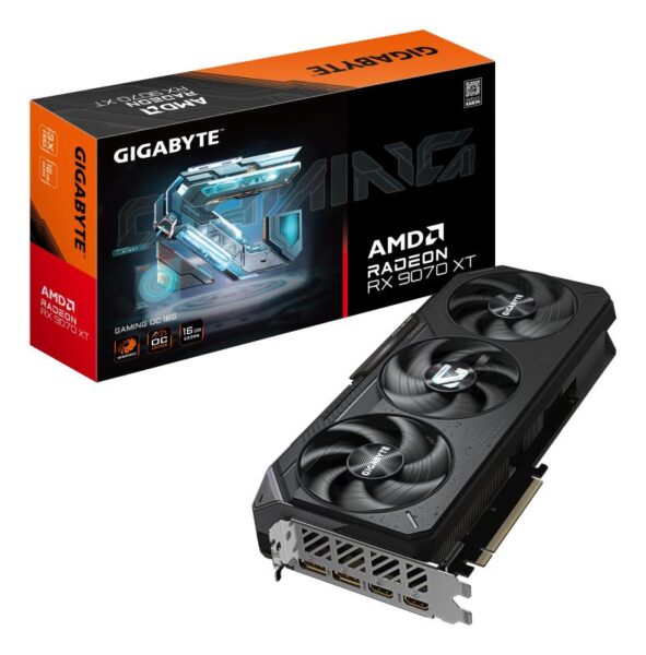 GIGAB GEFORCE RADEON RX 9070 XT GAMING - GV-R9070XTGAMING OC-16GD