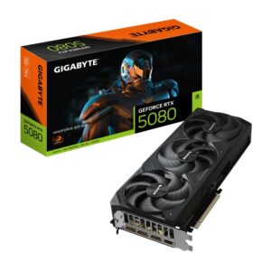 GIGABYTE GeForce RTX 5080 WINDFORCE SFF 16G. Graphics processor - GV-N5080WF3-16GD