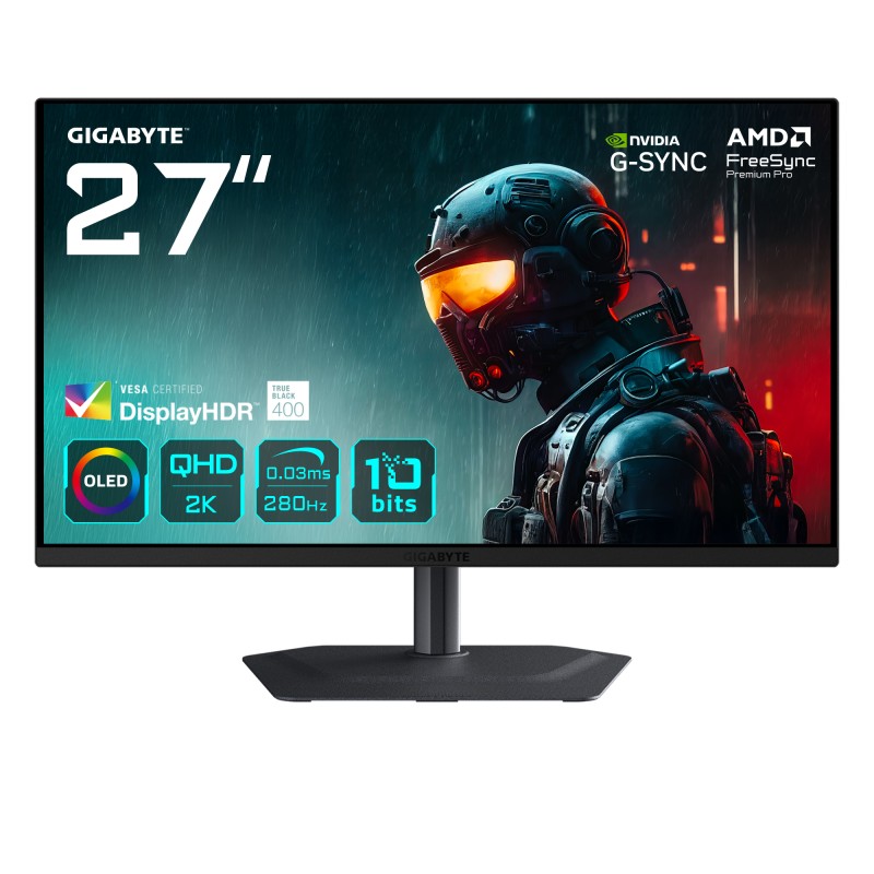 GIGABYTE MO27Q2A. Display diagonal: 68.6 cm (27"), Display resolution - MO27Q2A EK GIGABYTE MO27Q2A. Display diagonal: 68.6 cm (27"), Display resolution - MO27Q2A EK