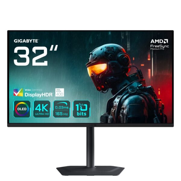 Gigabyte MO32U gaming monitor diagonala 31.5", 699.48 x 394.73 mm