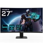 Gigabyte Monitor Gaming 27" VA 1500R GS27QC, Non-glare