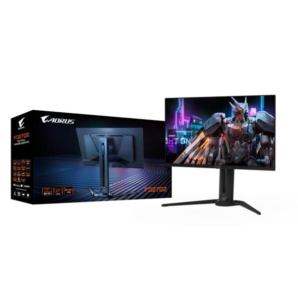 Gigabyte monitor gaming 29", display 590.42 x 333.72 mm - FO27Q2