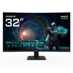 Gigabyte Monitor gaming 31.5" GS32QCA, Non-glare, Rezolutie: 2560 x 1440
