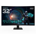 Gigabyte Monitor gaming 31.5" GS32QCA, Non-glare, Rezolutie: 2560 x 1440