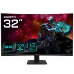 Gigabyte Monitor gaming 32" GS32QC, Non-glare, Rezolutie: 2560 x 1440