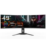 Gigabyte monitor gaming 49", display 1,196.7 x 339.2 mm - CO49DQ