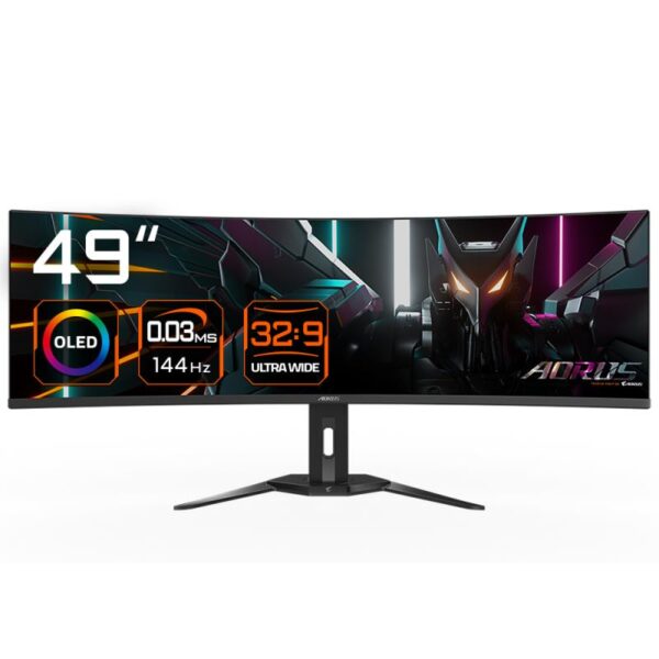 Gigabyte monitor gaming 49", display 1,196.7 x 339.2 mm - CO49DQ