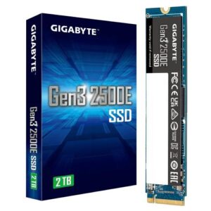 Gigabyte SSD 2500E Gen3 2TB, M.2, Viteza citire: 2400 MB/s - G325E2TB