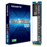 Gigabyte SSD 2500E Gen3 2TB, M.2, Viteza citire: 2400 MB/s - G325E2TB