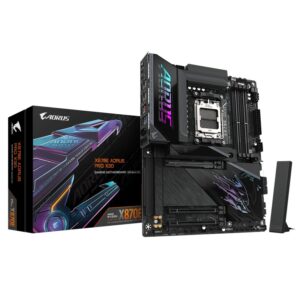 GIGABYTE X870E AORUS PRO X3D. Processor manufacturer: AMD - X870E A PRO X