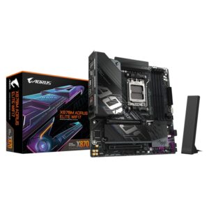 GIGABYTE X870M AORUS ELITE WIFI7. Processor manufacturer: AMD - X870M A ELITE WF7