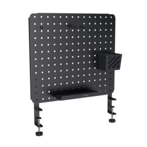 GXT 724 Vesto Metal Pegboard Desk, greutate 2600g, negru - TR-25668