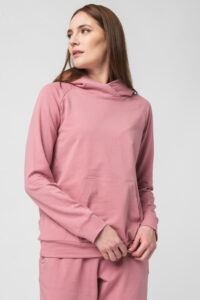 HANORAC COTON RAGLAN FEMEI PINK-L - PS2122-17-PNK-L