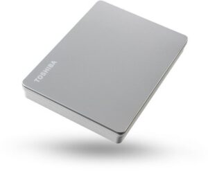 Hard disk extern Toshiba Canvio Flex 1TB, 2.5", USB 3.2 Silver - HDTX110ESCAA