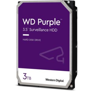 Hard disk WD New Purple 3TB IntelliPower 64MB 5400RPM SATA III - WD33PURZ