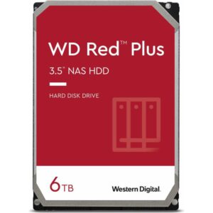 Hard disk WD Red Plus 6TB SATA-III 5400 RPM 256MB - WD60EFPX