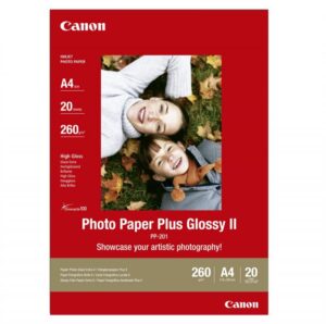 Hartie foto Canon PP-201 A4, dimensiune A4, 20 coli, tip glossy - BS2311B019AA